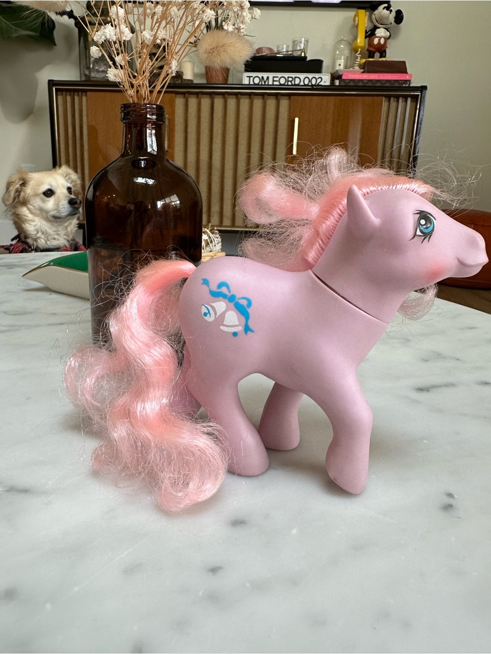 Vintage Generation 1 (G1) My Little Pony named Satin 'n Lace Wedding Bells